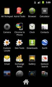 Google Android 2.3 Aplikace Google Android 2.3 Aplikace