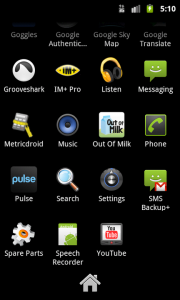 Google Android 2.3 Aplikace Google Android 2.3 Aplikace