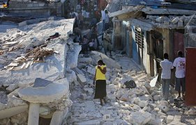Haiti zemětřesení