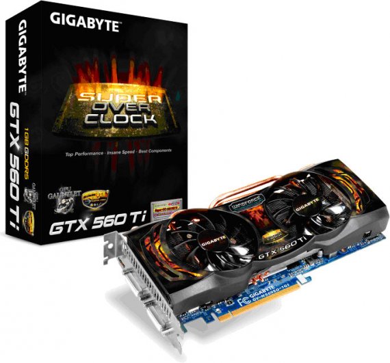Gigabyte GV-N560SO-1GI (GeForce GTX 560 Ti Super OverClock) Gigabyte GV-N560SO-1GI (GeForce GTX 560 Ti Super OverClock)