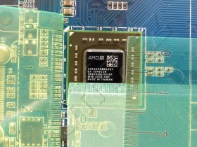 AMD E-350 „Zacate“ (AMD „Fusion“ APU) - rozměry