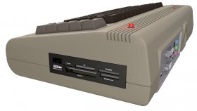 Commodore C64x - čtečka paměťových karet + USB port