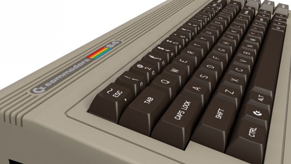 Commodore C64x - klávesnice