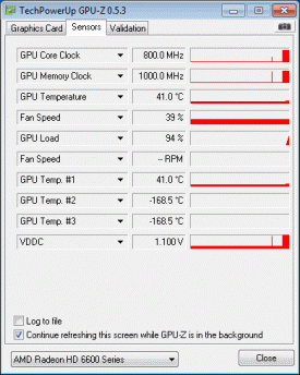 Sapphire Radeon HD 6670: GPU-Z