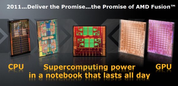 AMD Fusion - supercomputing power in a notebook