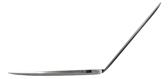 Asus UX21 Ultrabook side Asus UX21 Ultrabook side