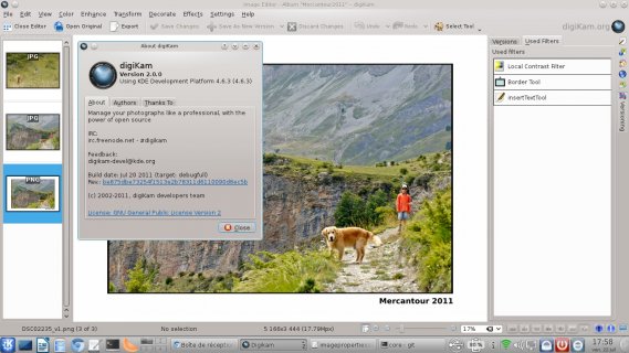 KDE 4.7 Digikam KDE 4.7 Digikam