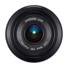 Samsung 16 mm f2.4 front