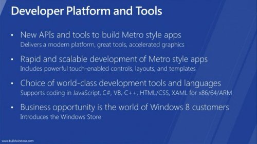 Developer Platforms and Tools