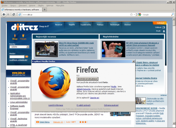 Firefox 8.0 beta1