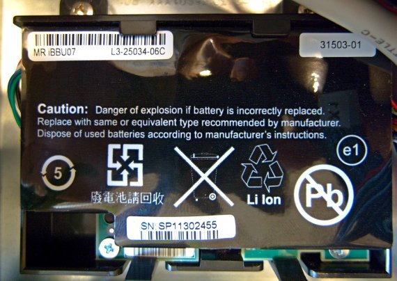 Fujitsu Primergy RX200 S6 - battery modul k HW řadiči