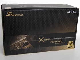 Seasonic X-400 Fanless (SS-400FL Active PFC F3) - krabice