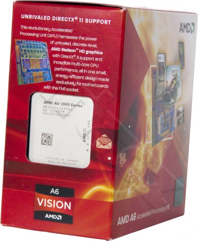AMD A6-3500 v boxu